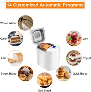 Aolier Bread Machine's cooking programs.