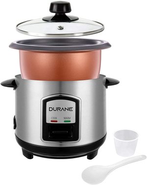 Durane Electric Rice Cooker's components.