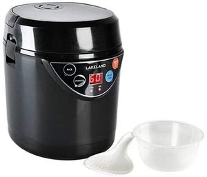Lakeland 2 Portion Mini Rice Cooker with accessories.