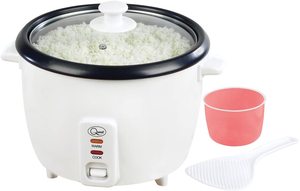 Quest Rice Cooker with accessories.