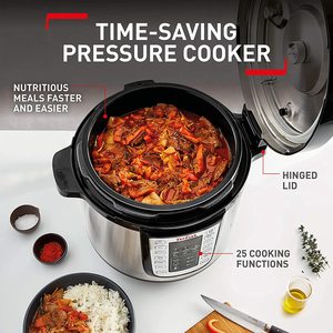 Tefal CY505E40 All-in-One Multi-Cooker in use.