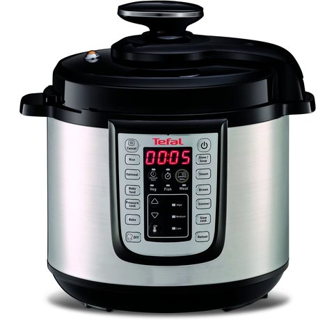 Main view of the Tefal CY505E40 All-in-One Multi-Cooker.