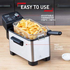 Tefal Easy Pro Deep Fat Fryer in use.
