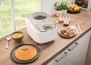 Tefal Multicook Advanced 45-in-1 Multi-Cooker in a kitchen.